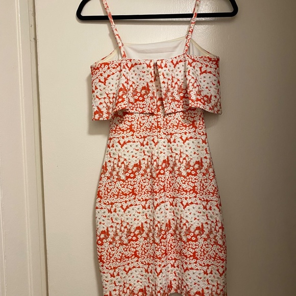 Guess Floral Mini Dress, Size 0 - Picture 3 of 3